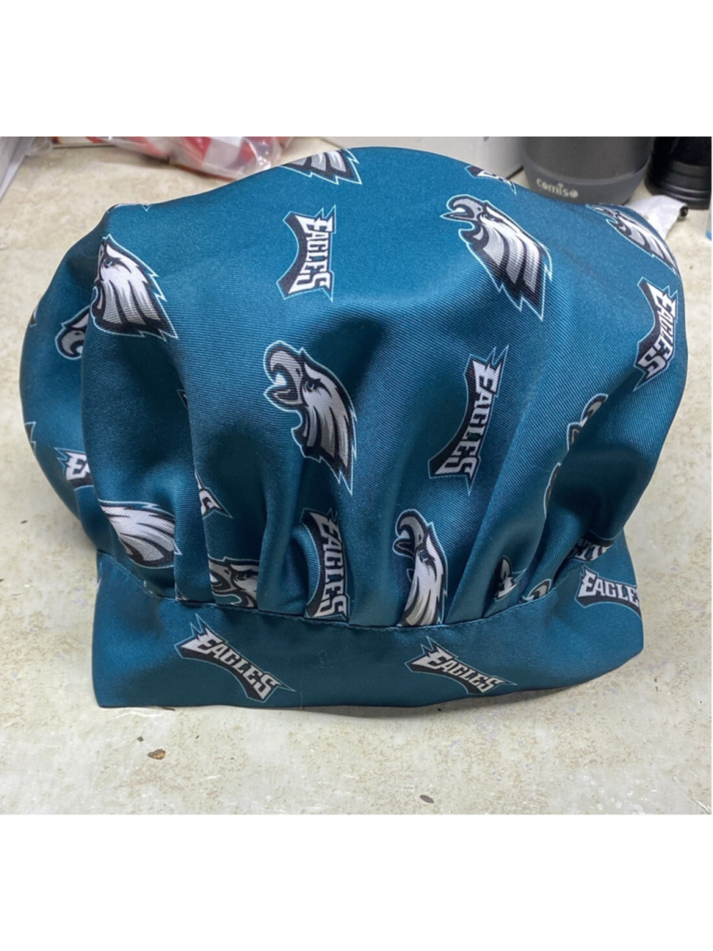 Philadelphia Eagles NFL Green Cooks Chef Hat One Size